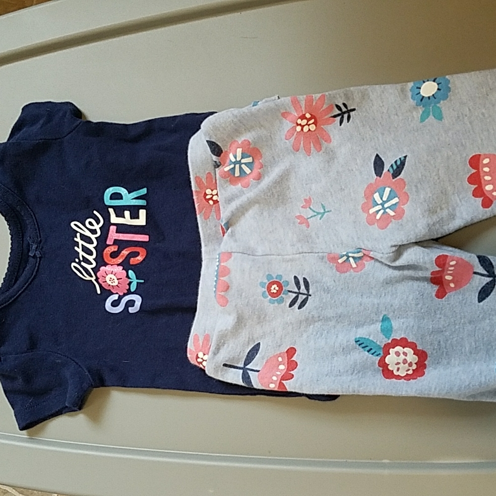 little sister carter's 9month outfit
